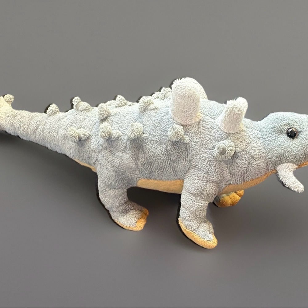 Wild Republic Plush Ankylosaurus Dinosaur Stuffed Toy 10”